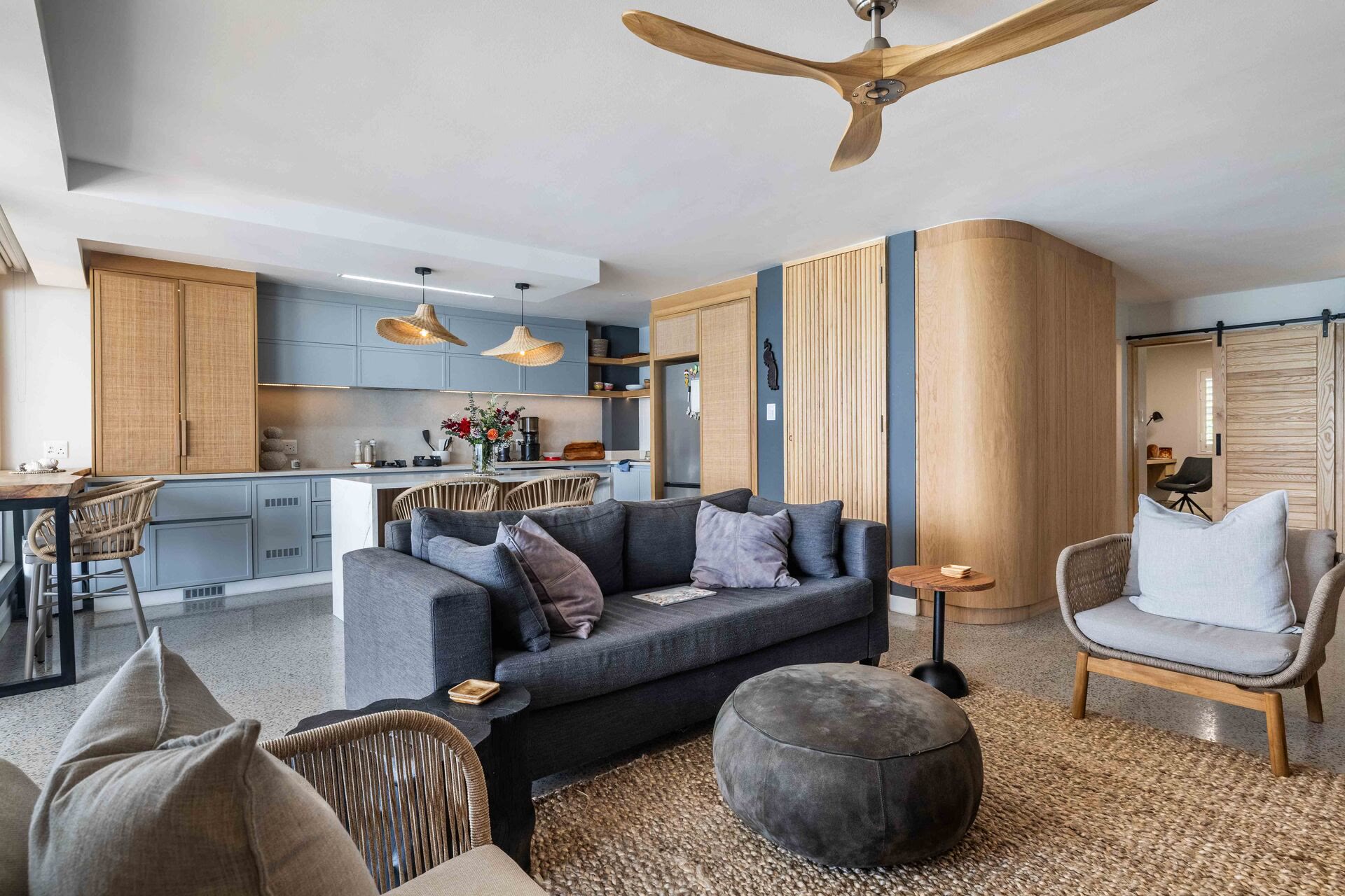 House Carse kitchen and island detail