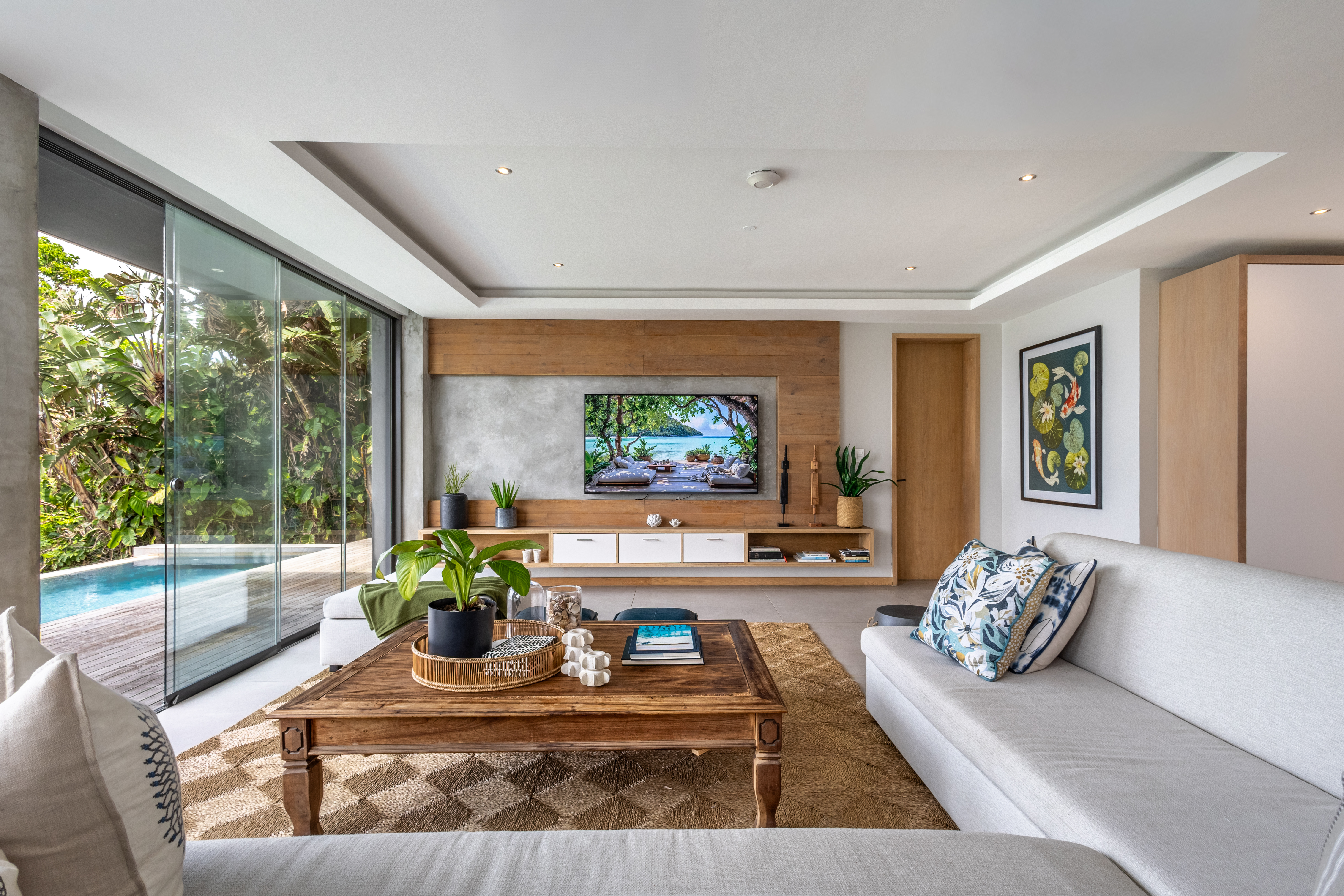 Tropical Living Room